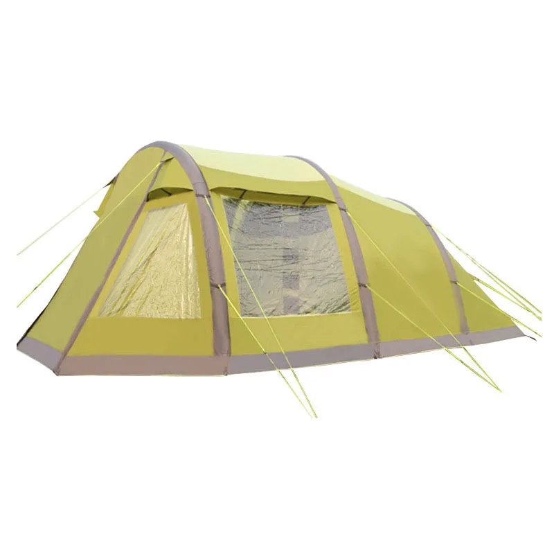 

Customized Inflatable Tent Quick Open No Assembly Required Camping Outdoor Tent for 3-4 People Portable Double-layer Tunnel Tent