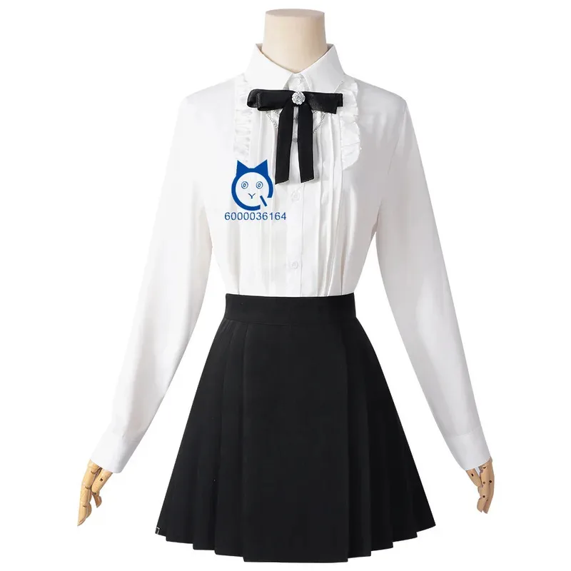 مجموعة تنورة بدلة سوداء أنيقة من Game Love and Deepspace زي موحد للنساء لحفلات الهالوين بدلة لعب الأدوار المباشرة