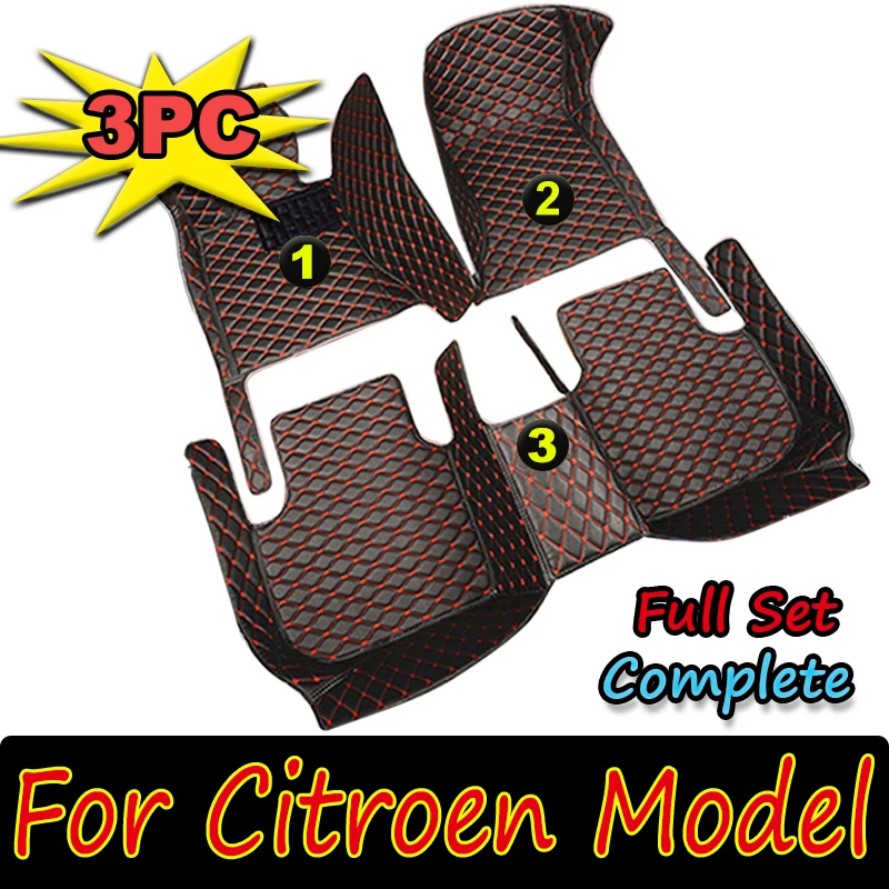 

Car Floor Mats For Citroen C4 DS7 C1 C2 C4 Coupé C5 Cross C4 Cactus DS 3 C1 Xsara C5 X7 Car Accessories 2022 2023