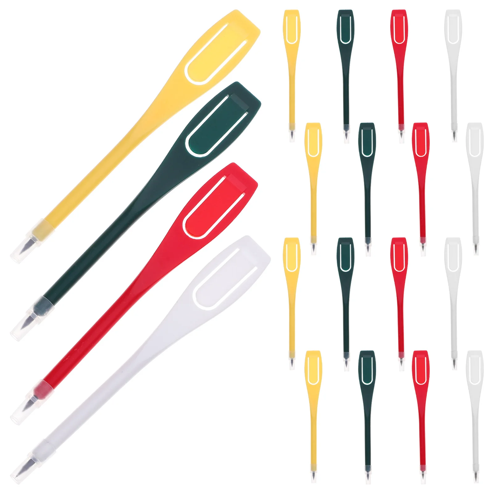 20pcs Marker Pens Pencil Lead Writing Scoring Pen Scorer (Mixed Color) marking pen lead scorer