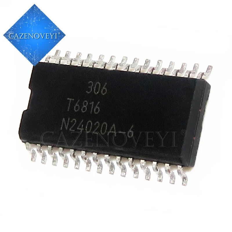 

2pcs/lot T6816-TIQY T6816-TIQ T6816 SOP-28 In Stock