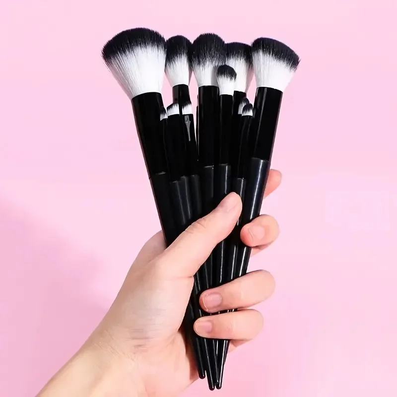 NUOVO 13PCS Set di pennelli per trucco Morbido e soffice ombretto Fondotinta Blush Evidenziatore Pennello per correttore Strumento di bellezza femminile Regalo di Natale