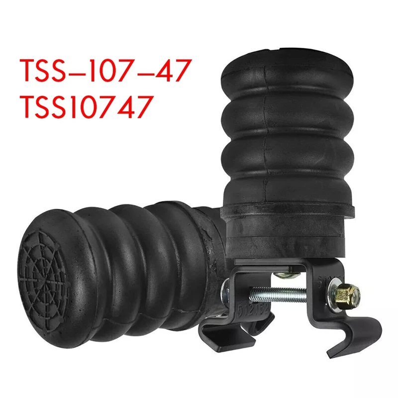 2PCS TSS-107-47 Rear Suspension Air Helper Spring Kit For Trailer Axle GAWR: 5000-8500 TSS10747 Shock Absorber Spring