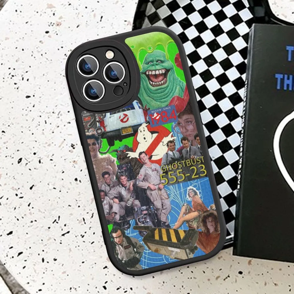 Movie-G-Ghostbusters Phone Case Hard Leather For iPhone 14 13 12 Mini 11 14 Pro Max Xs X Xr 7 8 Plus Fundas