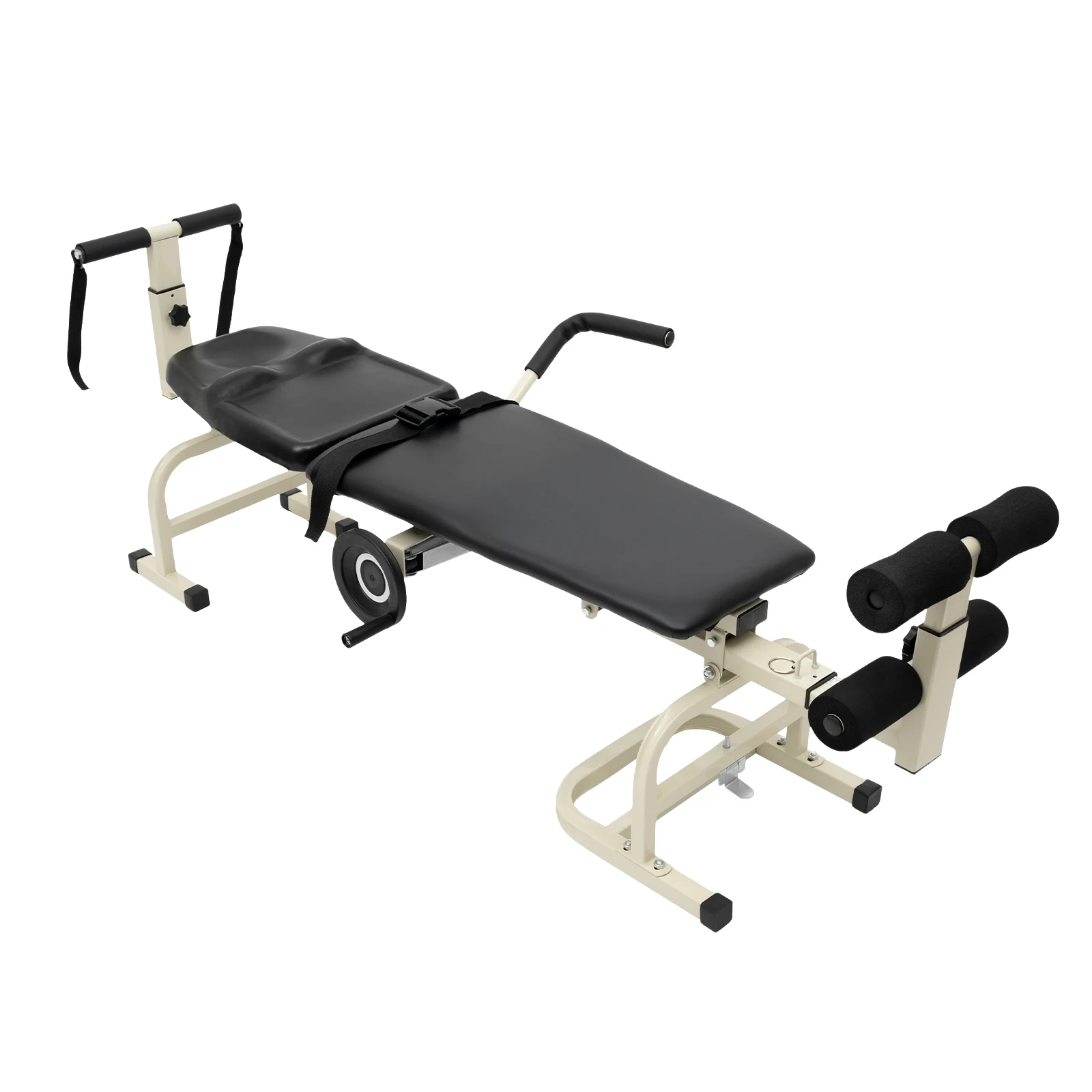 Back Stretch Bench Lumbar Spine Cervical Traction Table Chair Physical Therapy Massage Bed Back Pain Relief