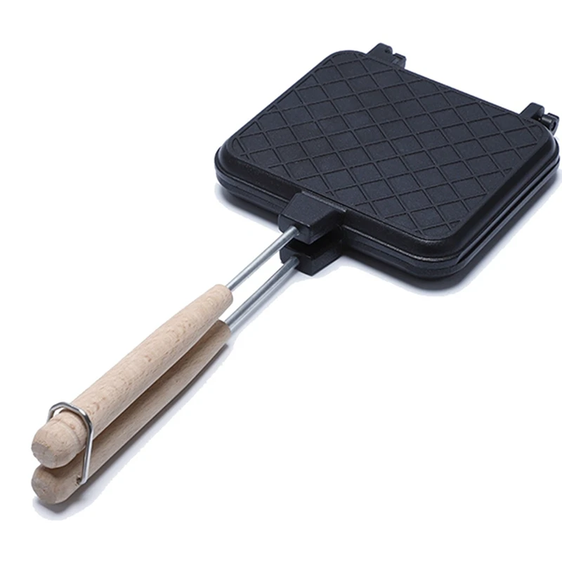 Gas Sandwich Bread Mold Steak Breakfast Pan Double-Sided Energy-Saving Durable Pan Baking Stick Non Frying