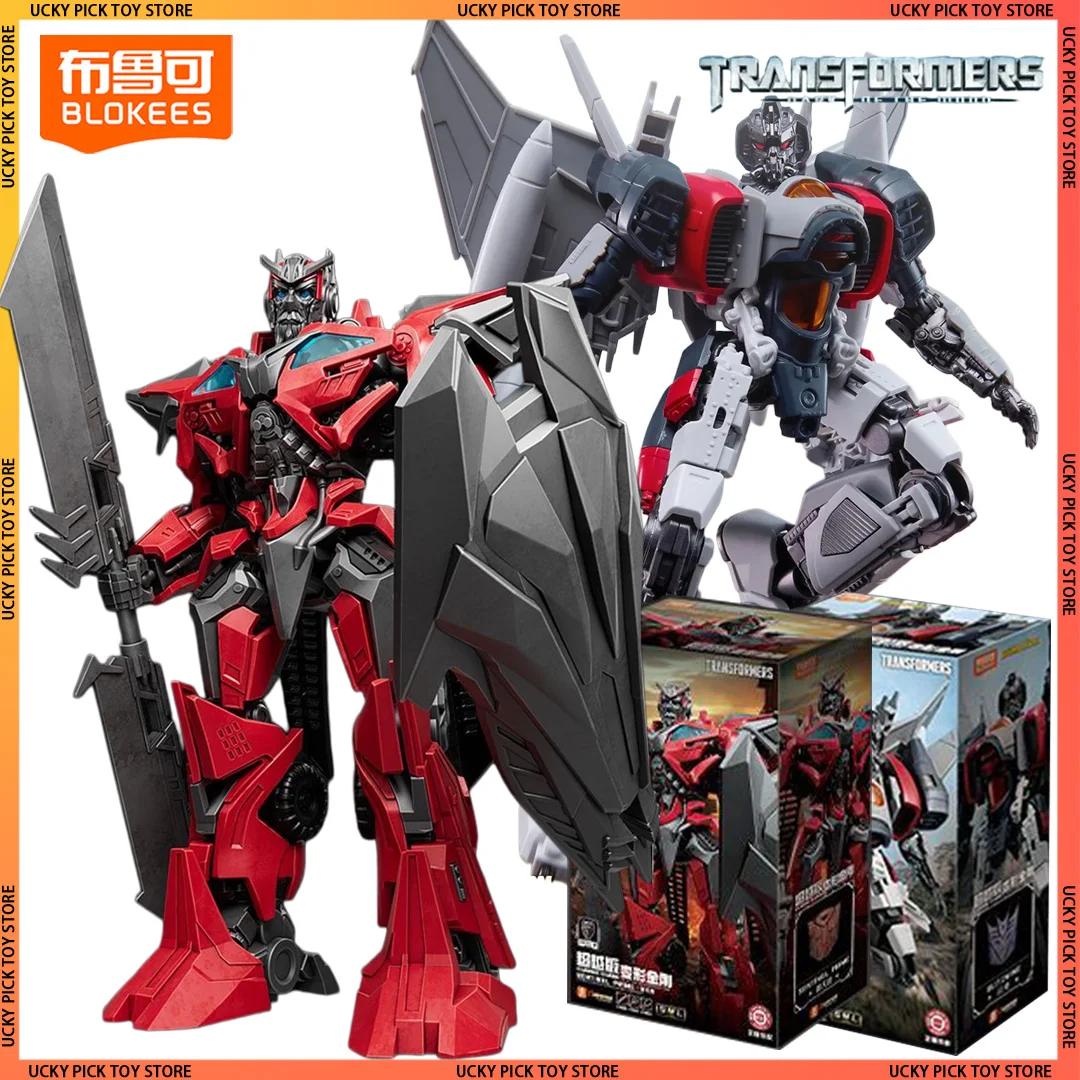 

Коллекционные фигурки Blokees Classic Class Transformers: Dark Of The Moon Film Sentinel Prime и Blitzwing, сборные подвижные модели-игрушки