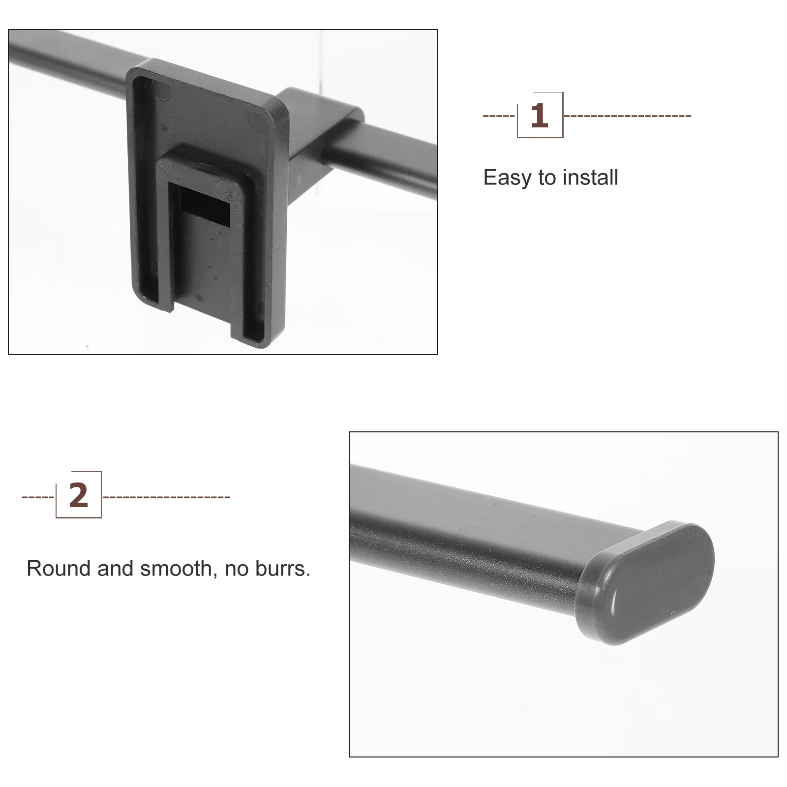 

No Punch Mounting Bathroom Towel Rack Shelf Organizer Space Saver Aluminum Wall Storage Solution For Bathrooms Without Drilling