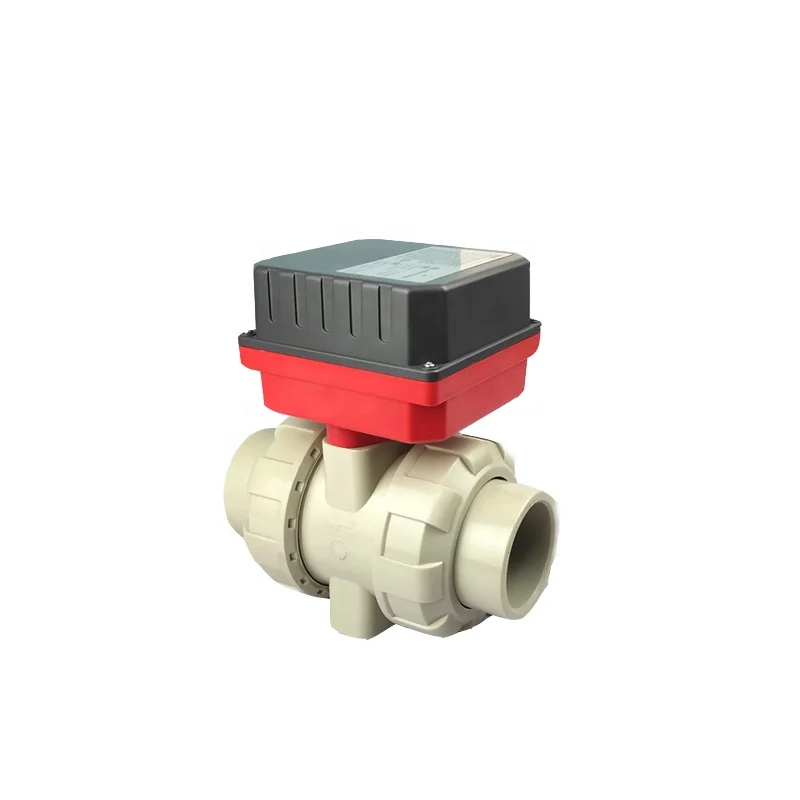 Mobile phone WIFI remote control water treatment electric valve actuator stainless steel PVC ball valve can be customized