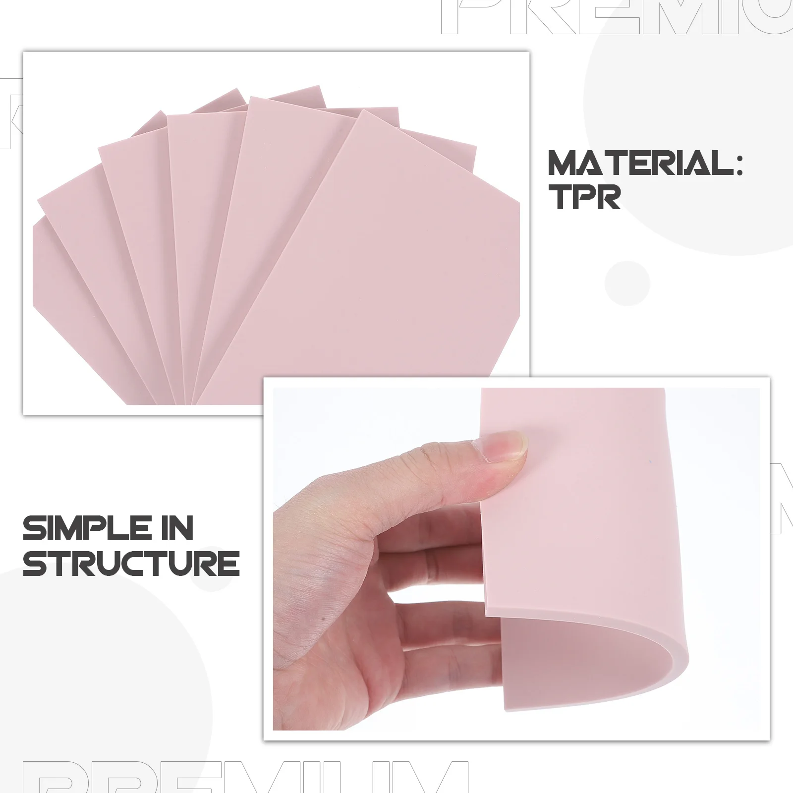 

10pcs Diy Carving Blocks Portable Lightweight Smooth Edge Making Rubber Stamps Craft Tools For Beginners Rubber Carving Blocks
