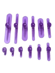12x Auto Nylon Glue Tabs Dent Repair Tool Auto Sheet Metal Puller Gasket T-bar Hammer Slide Hammer Car Body Dent Removal Tools
