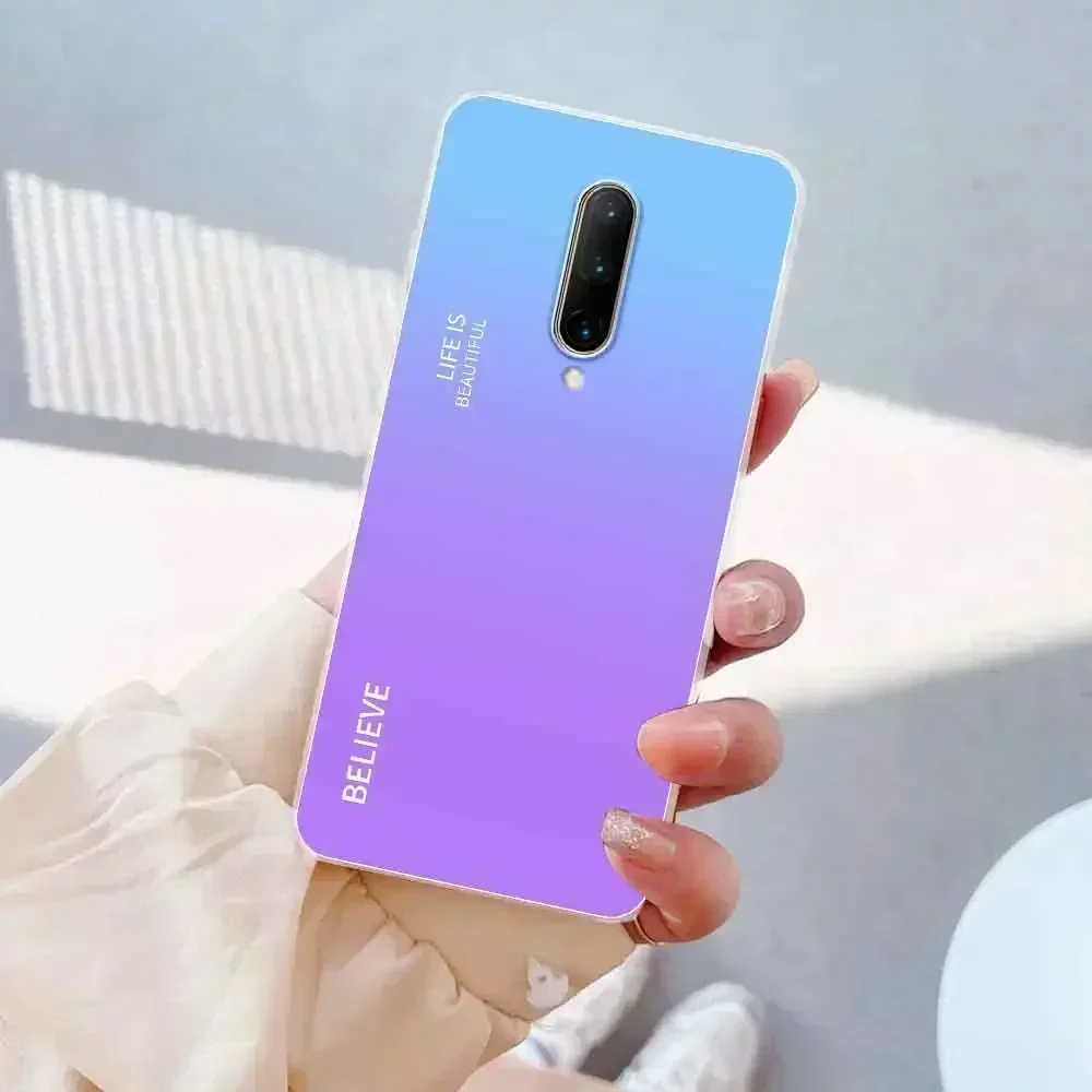 Voor OnePlus 7 Case Clear Schokbestendig Siliconen Zachte Bumper Telefoon Case Voor OnePlus 7 Pro Back Cover Coque Voor OnePlus7 7Pro Fundas