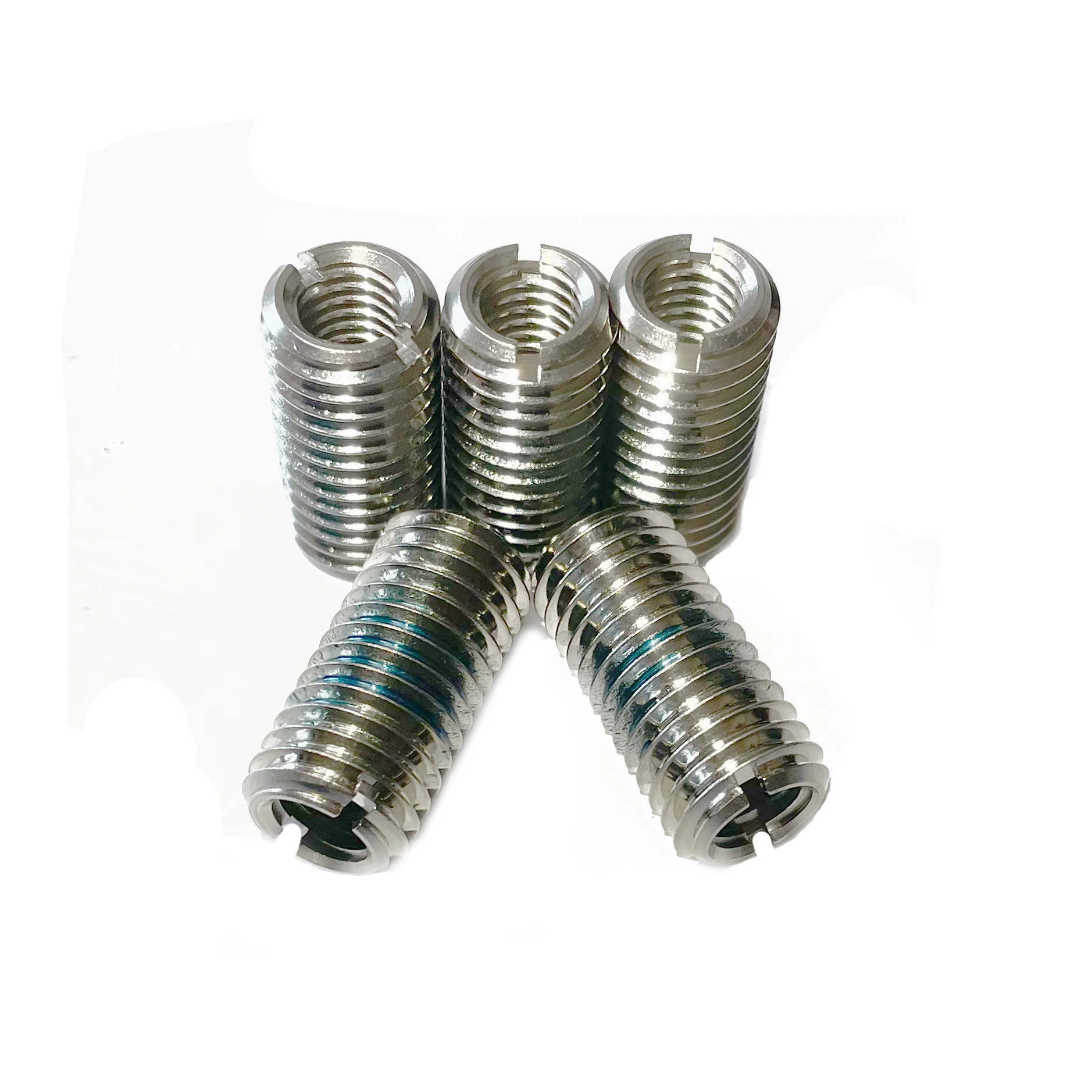 DIN7965 M2-M16 Insert Sleeve Converter Nut Coupler 304 Stainless Steel Inside/Outside Thread Adapter Screw Nut