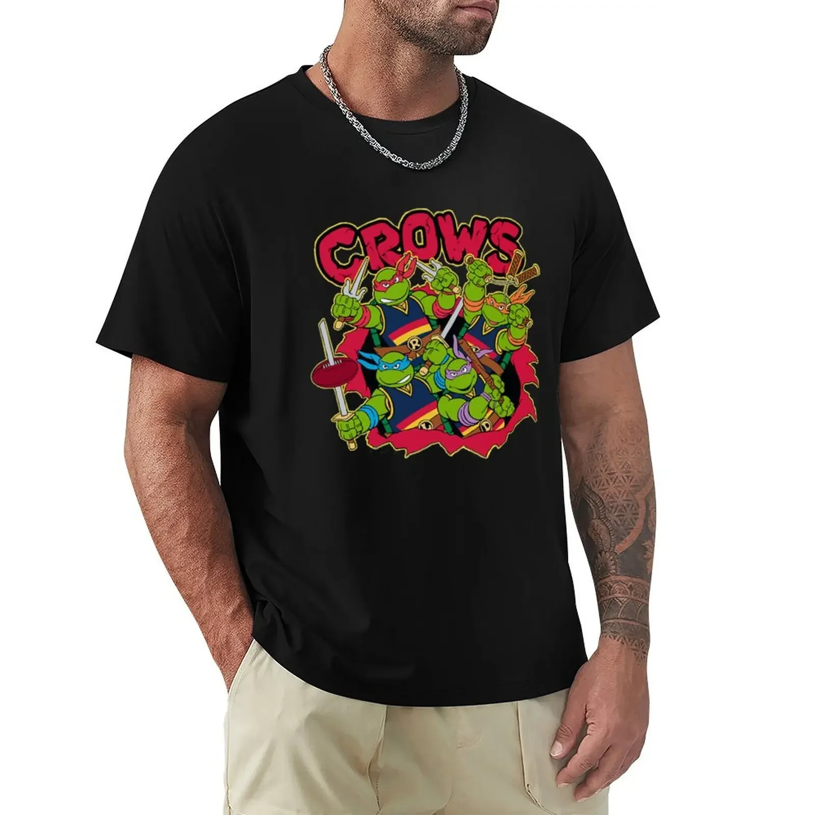 Adelaide Crows T-shirt tops for a boy customs slim fit t shirts for men