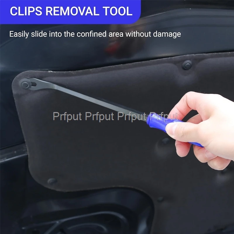 3pcs Auto Fastener Removal Tool Car Door Panel Remover Tool Car Auto Removal Trim Clip Fastener Disassemble Vehicle clips puller view 6