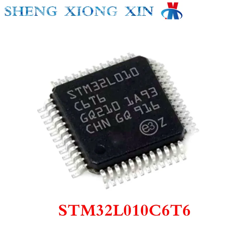 

5pcs/Lot New 100% STM32L010C6T6 LQFP-48 ARM Microcontrollers - MCU STM32L010 Integrated Circuit