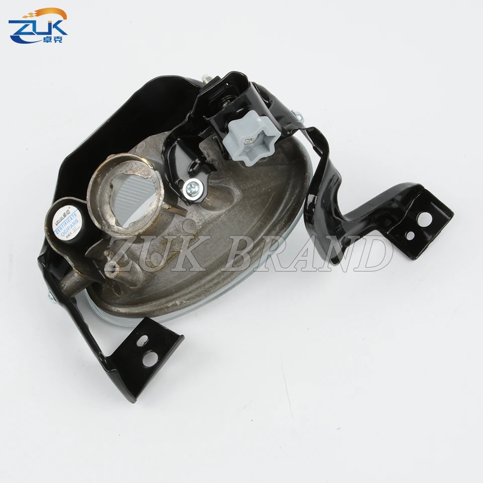 ZUK Car Accessories Front Bumper Fog Lamp Anti-Fog Light For HONDA CRV CR-V III RE1 RE2 RE4 2010 2011 Foglight With Glass Lens
