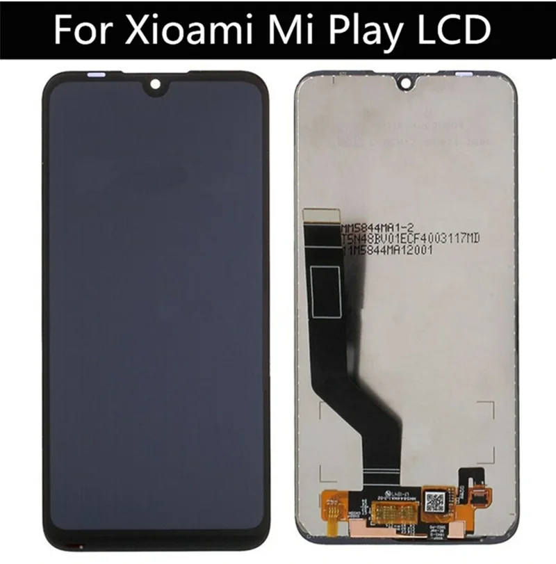 

FOR Xiaomi Mi Play M1901F9E M1901F9T Touch screen LCD Display Digitizer Assembly Touch Screen Replacement 5.84" LCD