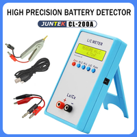 JUNTEK  LC-200A 1pF-100mF 1uH-100H High Precision Digital Display Capacitance and Inductance Meter LC Meter