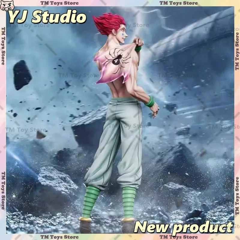 

Новая фигурка Hisoka из аниме HUNTER×HUNTER от YJ Studio, 31 см, статуэтка из ПВХ, украшение для рабочего стола, коллекционная модель, игрушка, подарок