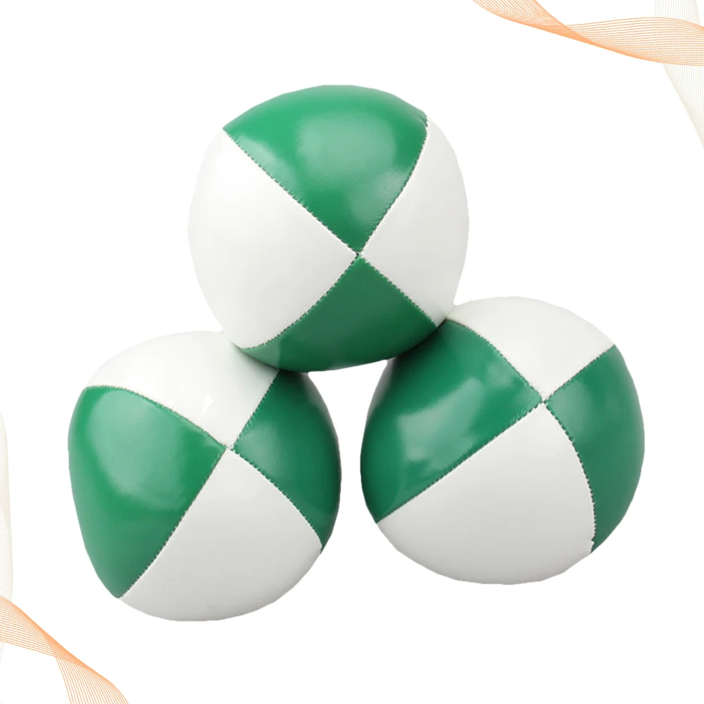 

3pcs Ball For Outdoor Pu Juggling Balls Lightweight Party Supplies Warm Up All Ages