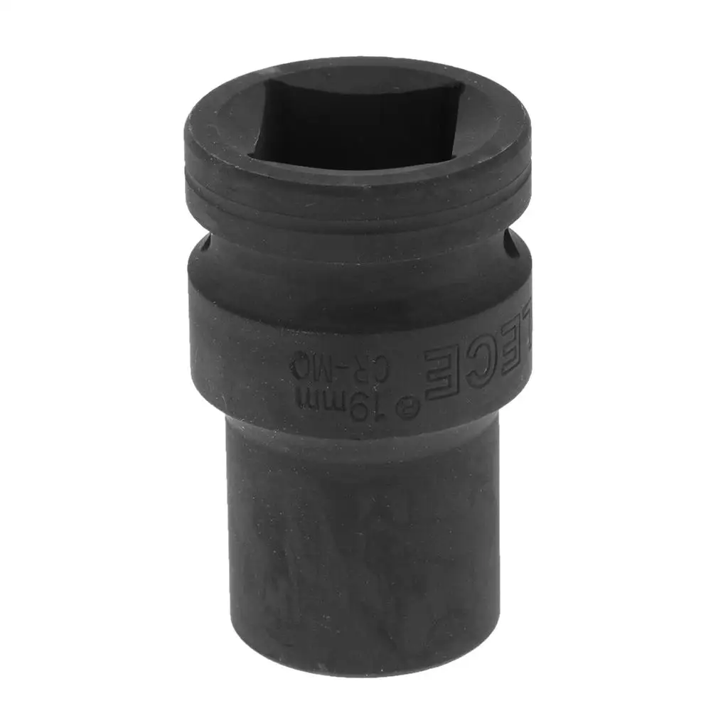 3/4 inch Square Drive Metric Deep Impact Socket, 12 Point, 19mm