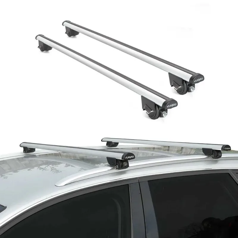 For BMW X2 U10 2023-2025 Roof Rack Cross Bars 220 Lbs Load Gray 2 Pcs