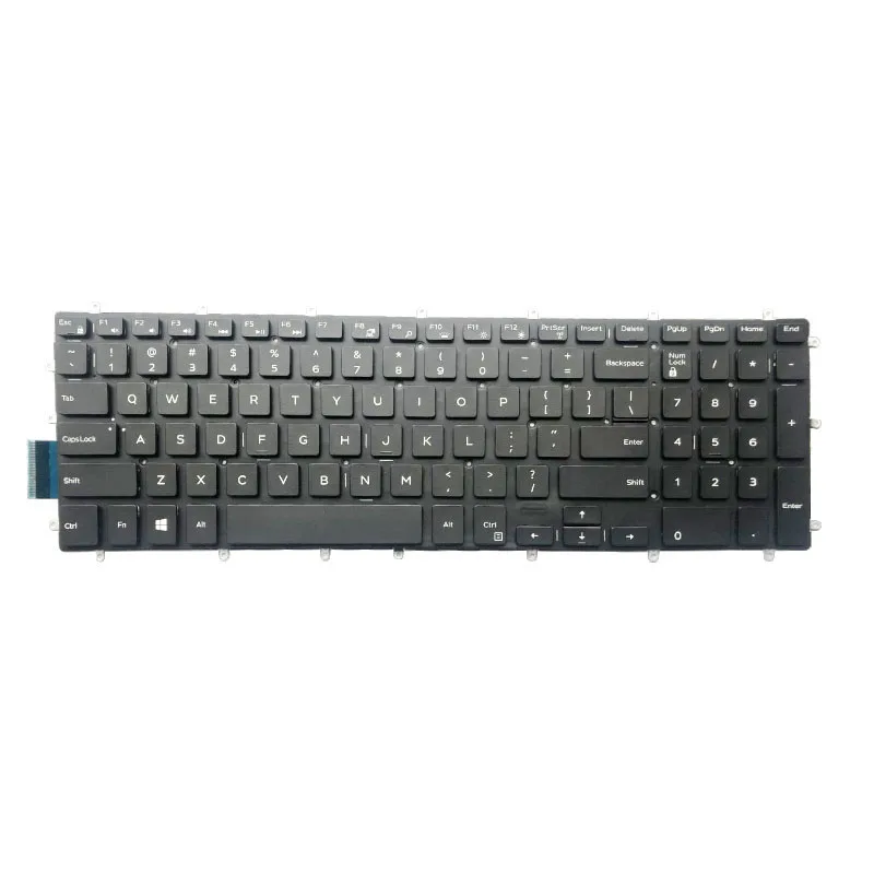 NEW For Dell Inspiron 15 5565 5567 5570 5575 7566 7567 G3-3579 3779 3583 G5 5587 G7 7588 US Keyboard With Backlit