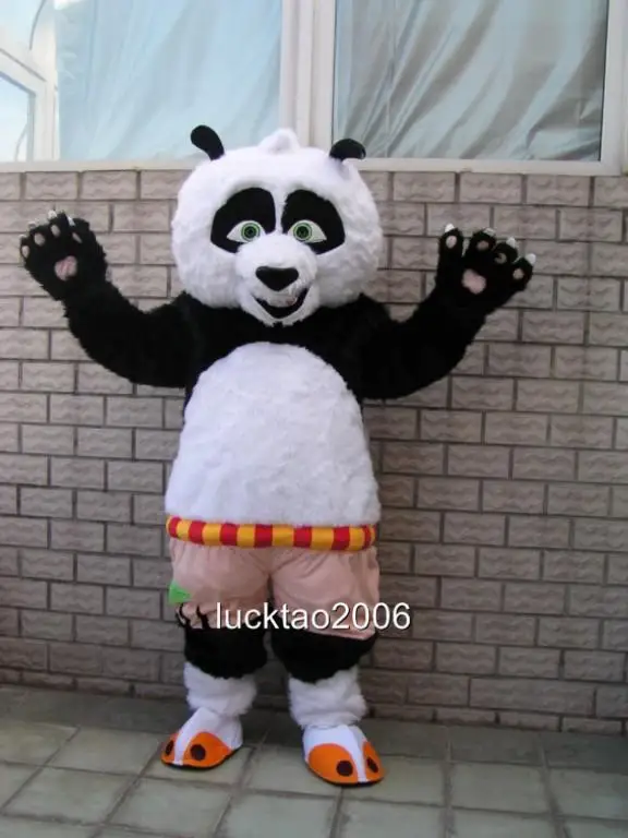 New Adult Best Sale Lovely Panda Animal Cartoon Mascot Costume Christmas Fancy Dress Halloween Mascot Costume