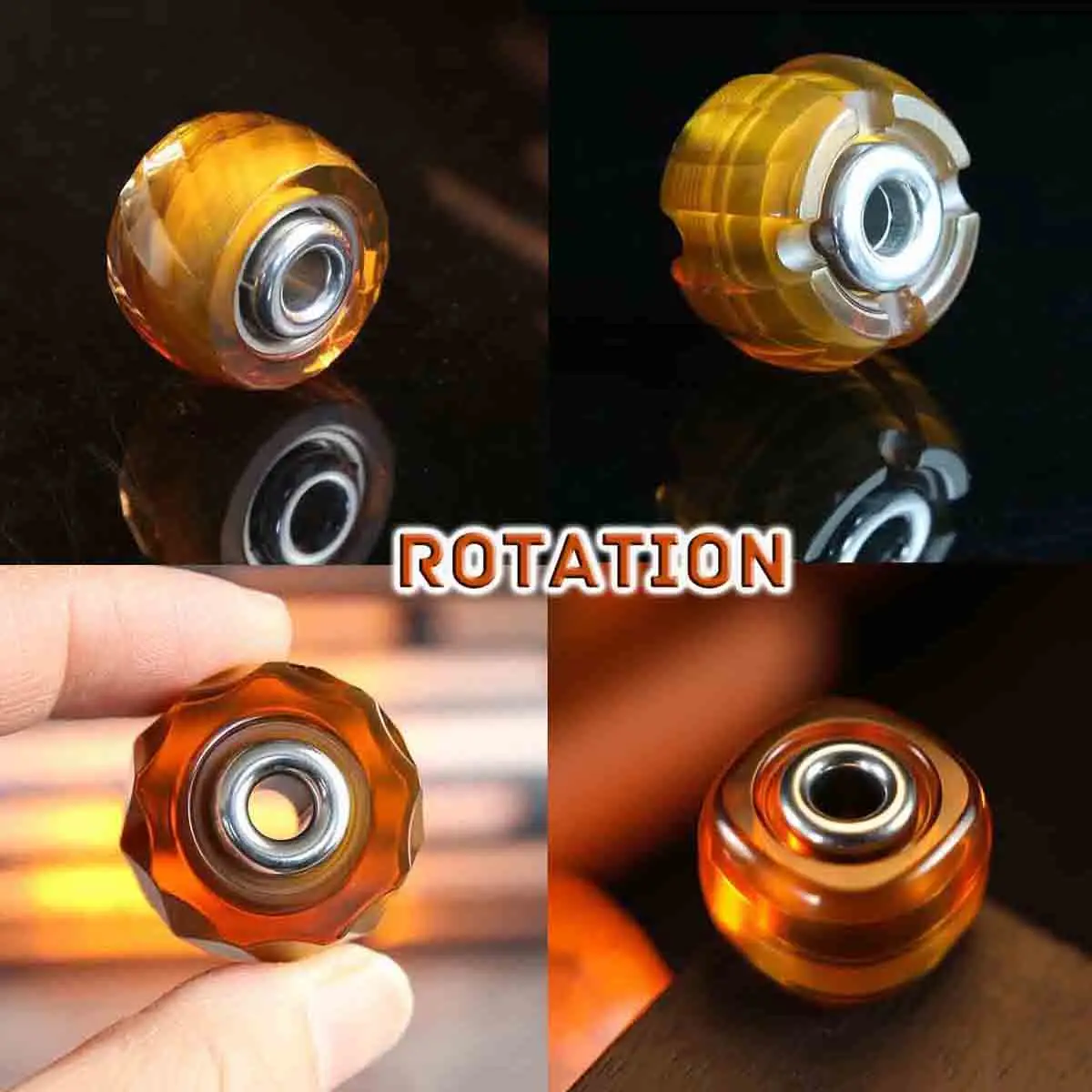PEI Rotational Knife Beads Lanyard Pendant Umbrella Rope Pendant EDC Woven Paracord Lanyard Knife Accessories Decompression Gift