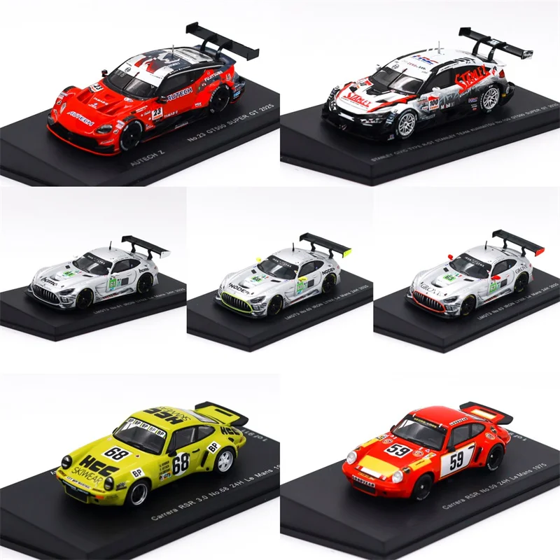 

SPARK 1:64 AUTECH Z/STANLEY CIVIC/LMGT3/Carrera RSR 3.0 Alloy Vehicle Collectible Car Model