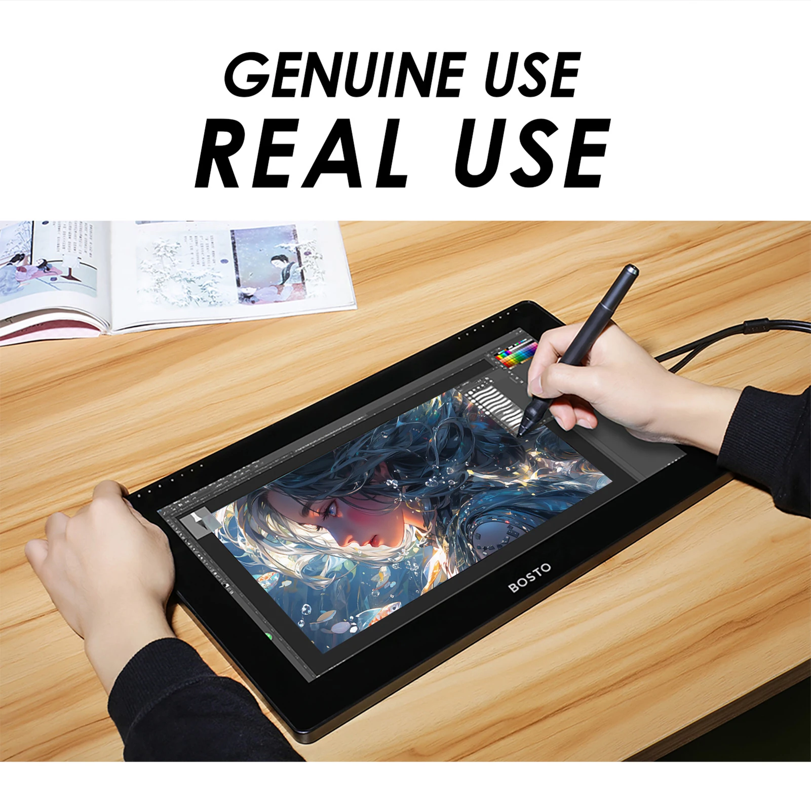 كمبيوتر لوحي للرسم قابل لإعادة الشحن قلم ستايلوس ، جهاز رصد مستوى الضغط 16K ، ، من من من فضلك ، مع x من ، 20