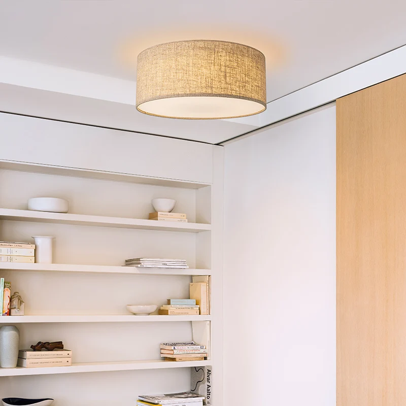 Nordic Led Ceiling Lamp Room Bedroom Linen Kitchen Chandelier For Living Room Simple Modern Aisle