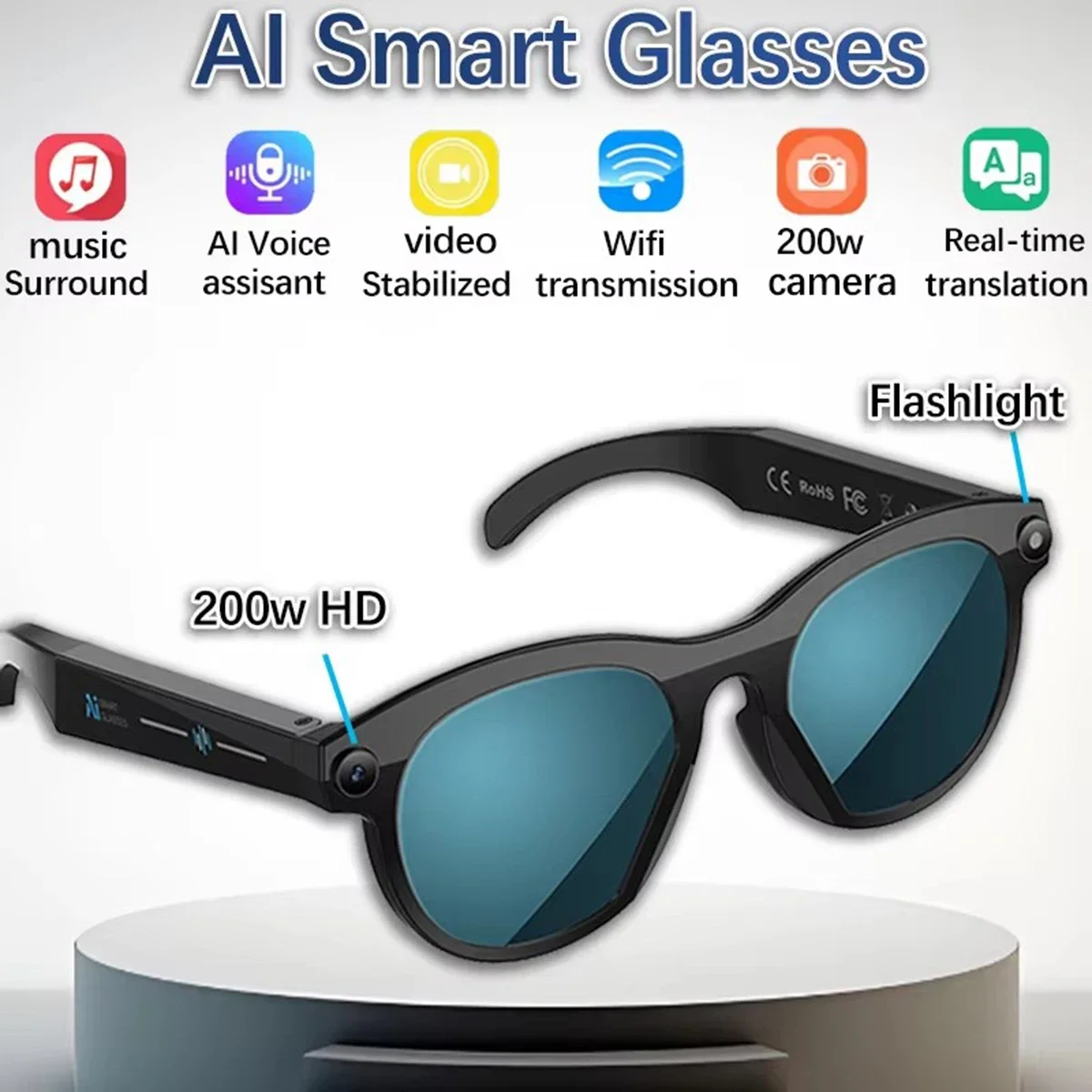 smart-glasses-for-men-and-women-with-2mp-camera-290-mah-battery-wifi-connection-ai-translation-video-photo-smart-sunglasses