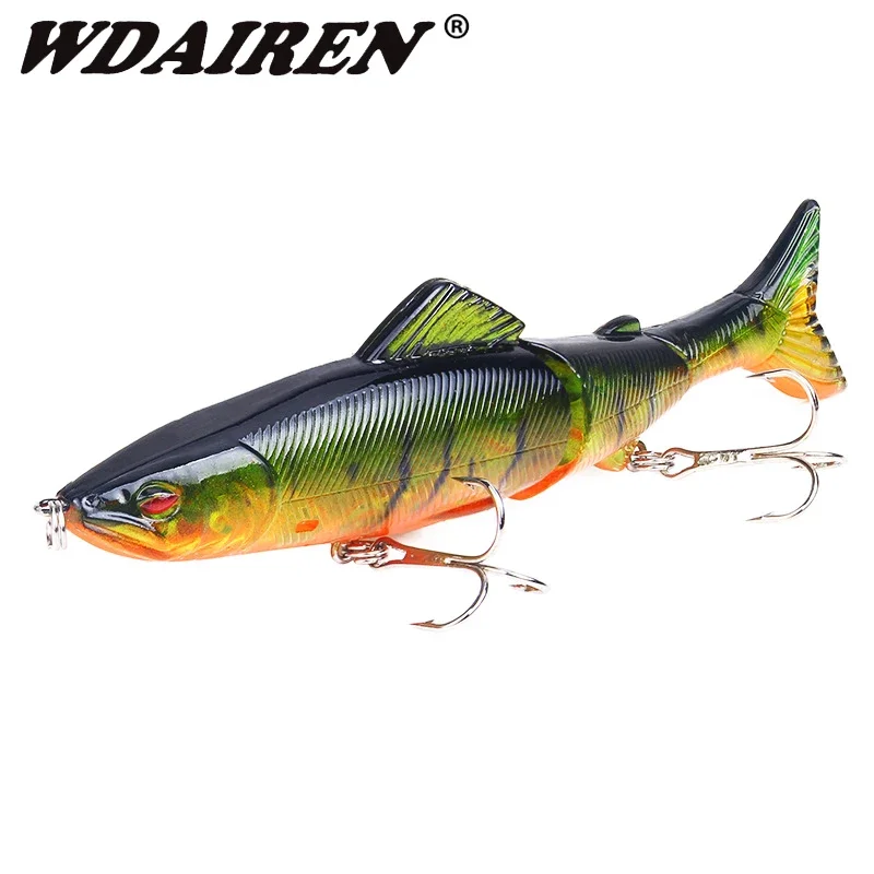 

1 Pc Joint Bait Swimbait Wobbler Fishing Lure 13cm 18g Artificial Hard Bait Minnow Crankbait for Bass Perch Carp Fishing Tackle