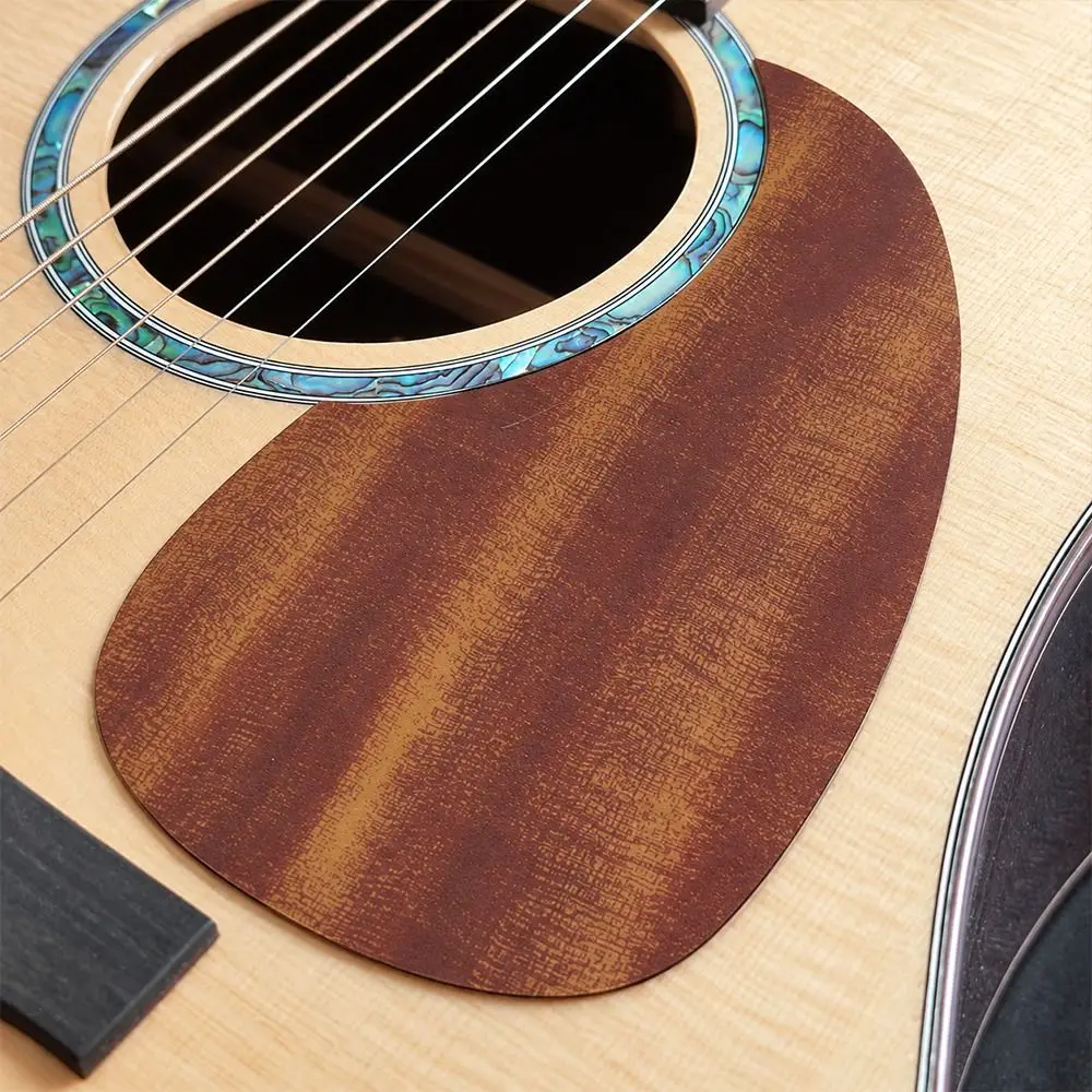 Wood Grain Color Guitar Pick Guard Self Adhesive Anti-Scratch Scratch Plate PVC Material Self Adhesive Pickguard