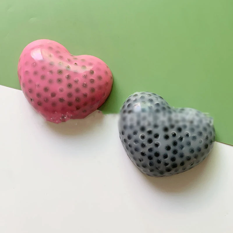 New Love Squeeze Pimples Decompression Toy Pinch Love Pimples Compulsion Anti-pressure Vent Toy Spooky Stress Relief Fidget Toy