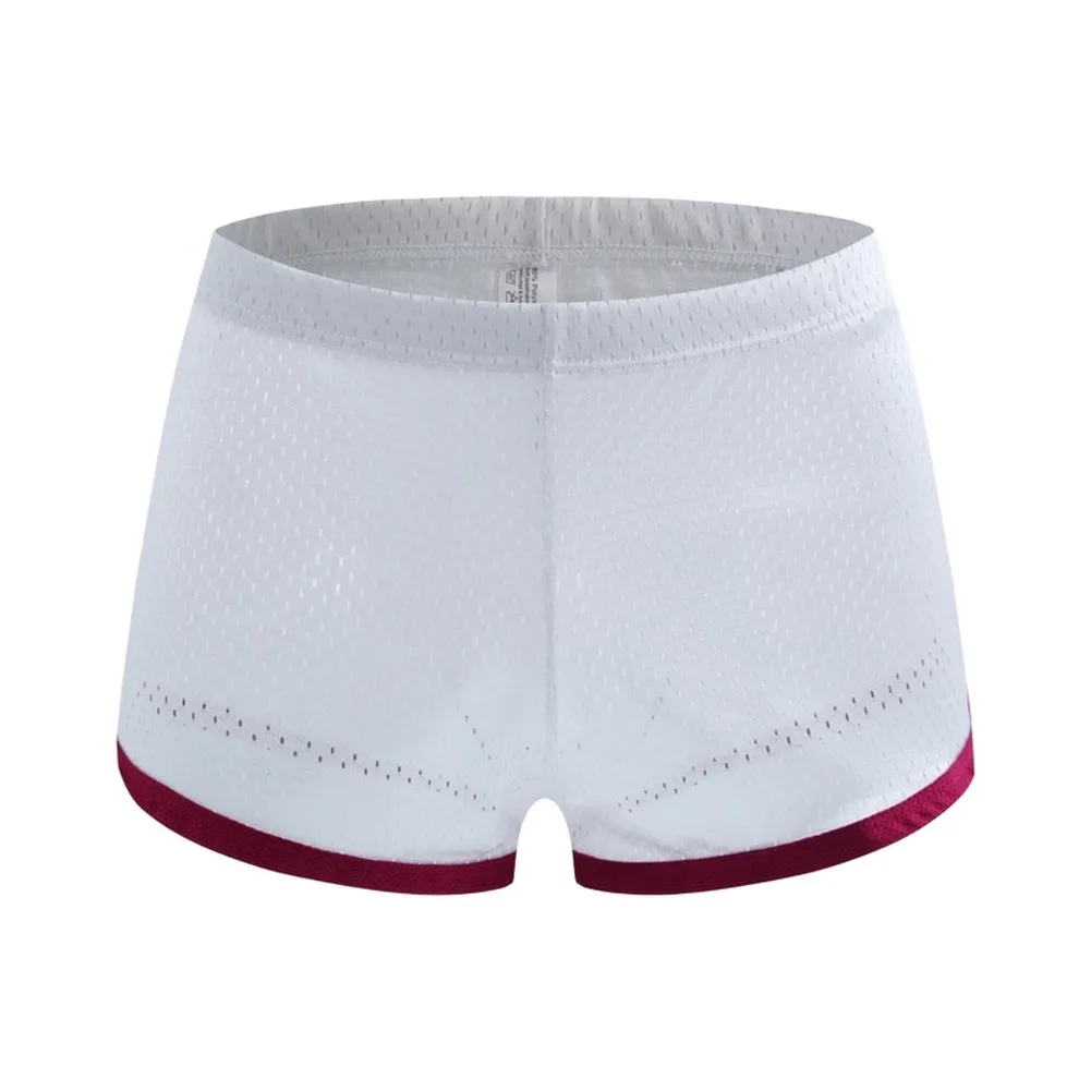 Mens Quick-Drying Shorts Trunks Underpant Breathable Loose-Fitting Boxer Briefs Quick Dry Bathing Suits Beachwear Underwear
