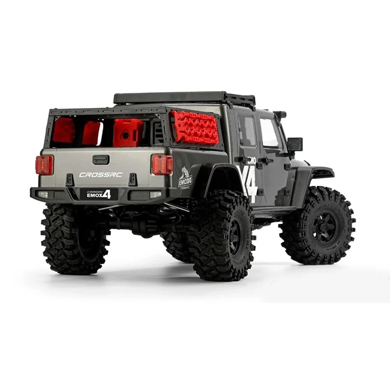 

4x4 CORSSRC 1/8 RC Crawler Car 4WD EMO X4 Off-road Vehicle Climbing Cars Radio Control 2-speed Transmission Toys with Lights