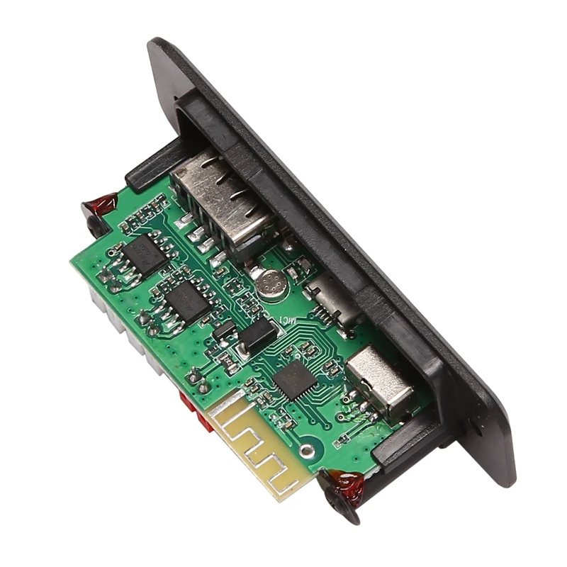 Płytka dekodera Hot-MP3 wzmacniacz mocy 5V 2X3W dekoder Bluetooth 5.0 z funkcją połączenia moduł radia FM obsługa funkcji MP3/USB