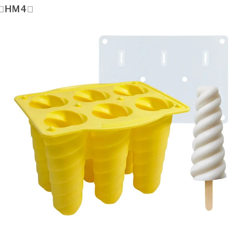 

Popsicle Molds 6 Pieces Popsicle Molds Silicone BPA Free Ice Easy Release Popsicle Mold 6 Sticks Ice Easy Release Mold