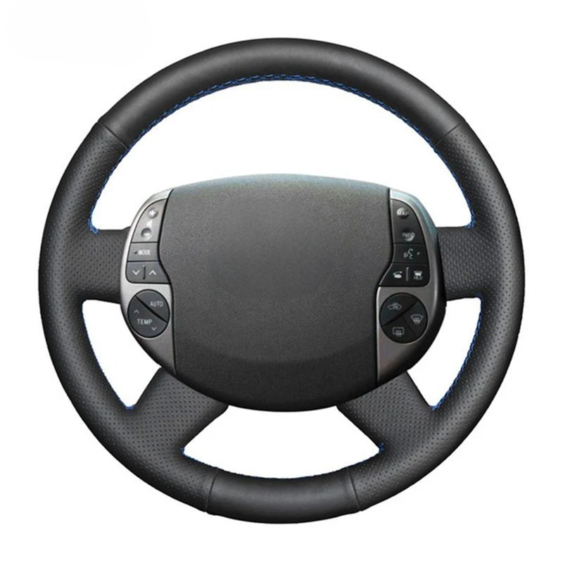 Original Steering Wheel Braid Leather Car Steering Wheel Cover for Toyota Prius 20(XW20) 2004 2005 2006 2007 2008 2009