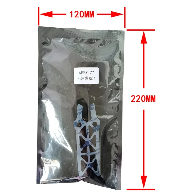 NOWY zestaw ramy z włókna węglowego typu X, dzielony, o rozstawie osi 225/223 mm, z ramionami 5 mm do drona wyścigowego FPV RC, ulepszony QAV-S 225 mm