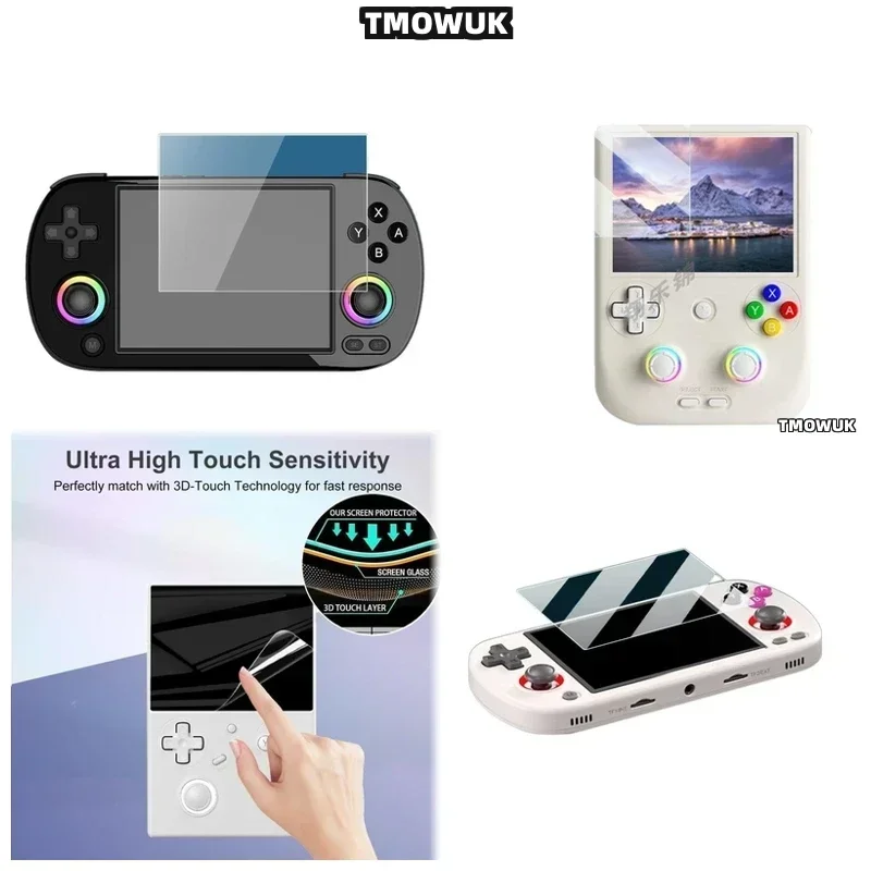 

For ANBERNIC RG40 XXV RG40 XXH RG406V HD Tempered Glass Anti - Scratch Film Accessorie TMOWUK