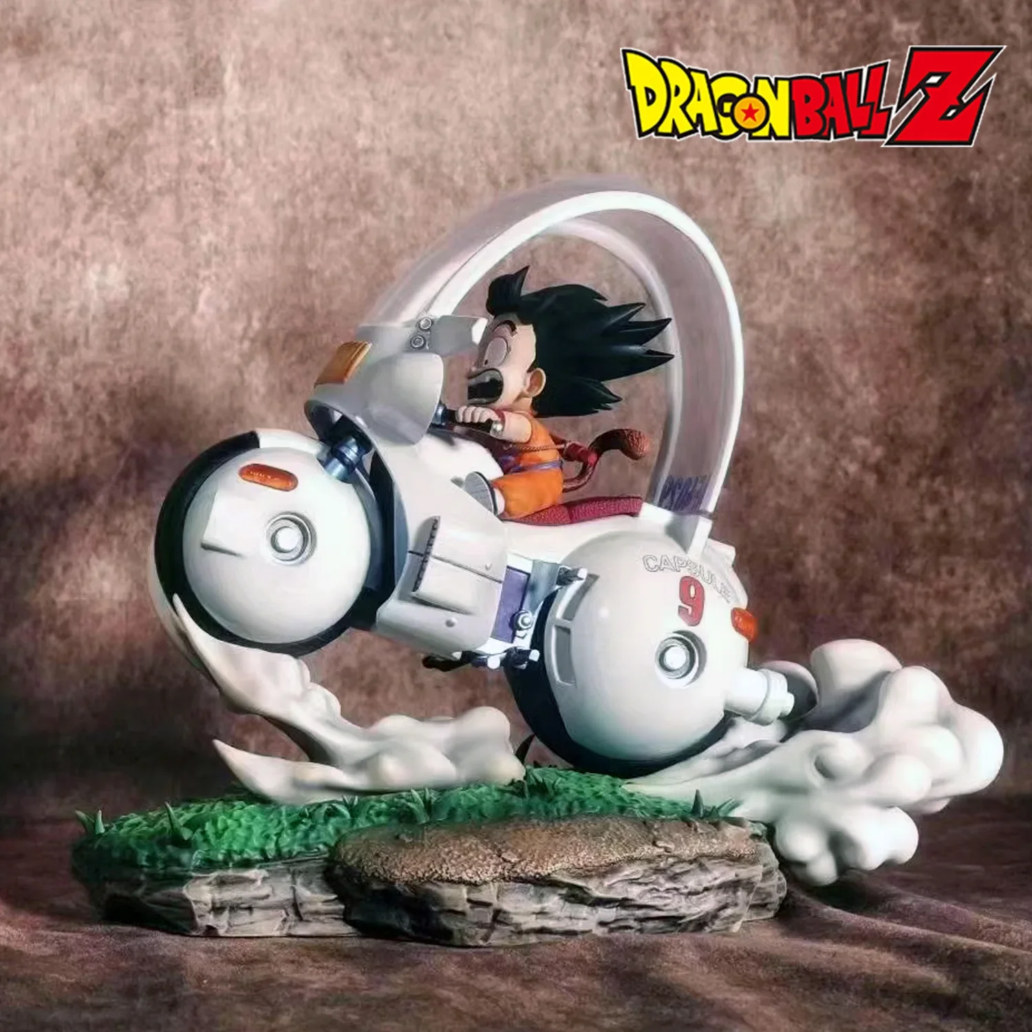 

21cm Dragon Ball Anime Figure Son Goku Figures Motorcycle Goku Figurine PVC Statue Model Doll Collectible Desk Decora Toy Gift