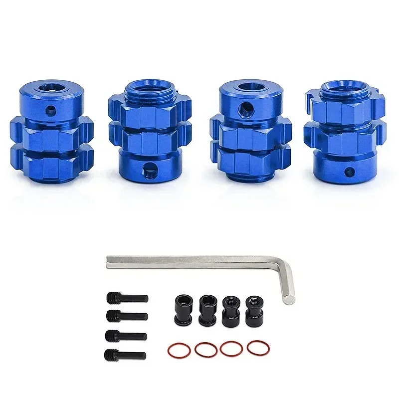 Metal Extended Wheel Hex Hub Adapter 6469 5854 for  1/10 E-Revo  T-Maxx  RC Car Upgrade Parts Accessories