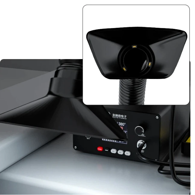 

TBK D201 welding station smoke purifier, digital display electronic soldering iron solder industrial smoke filter smoking