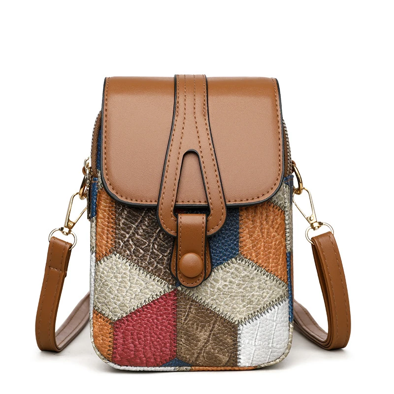 Handytasche Umhängetasche Damen Umhängetasche Vielseitig Modisch Exquisit Weiches Leder Lässige kleine Tasche – Detail 20