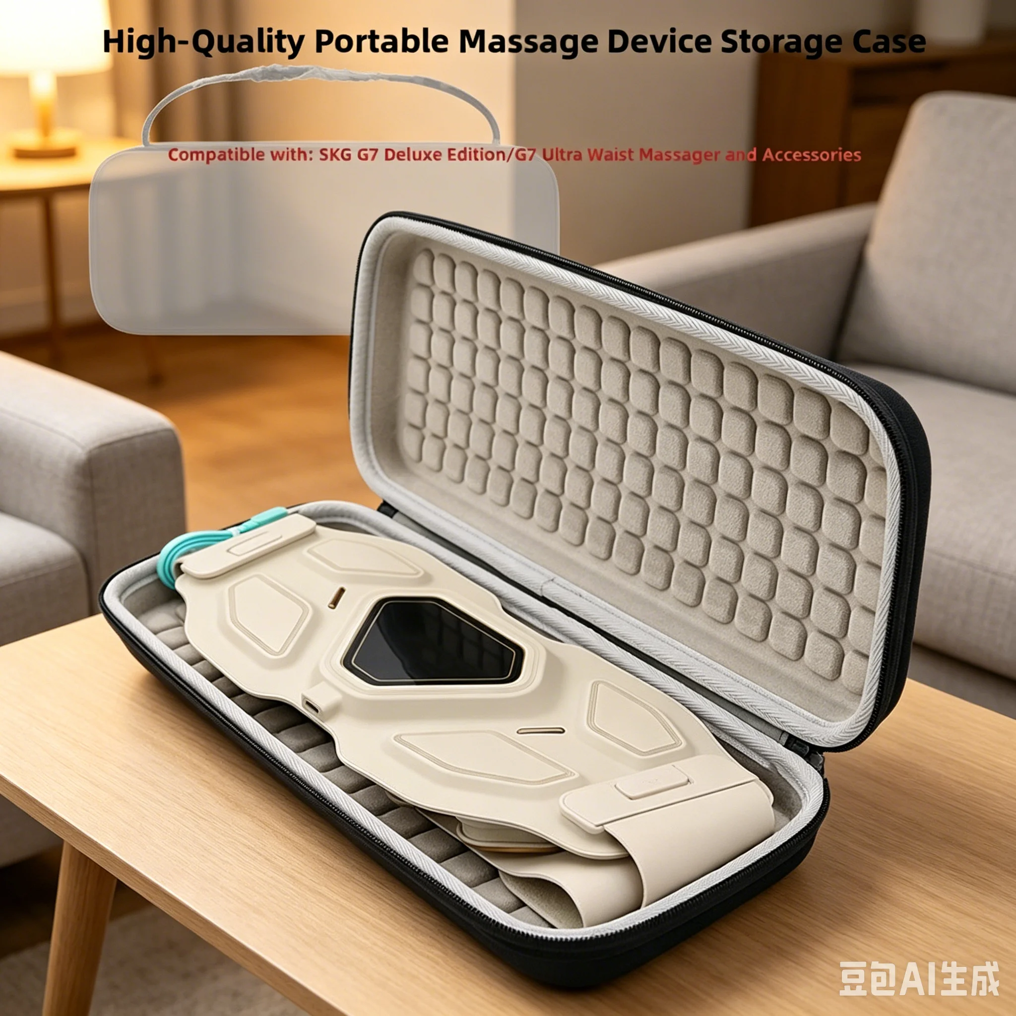 

Portable Storage Case For G7 Ultra & G7 Massagers Wear-Resistant Hard Shell Protective Carrying Case For Outdoor Travel