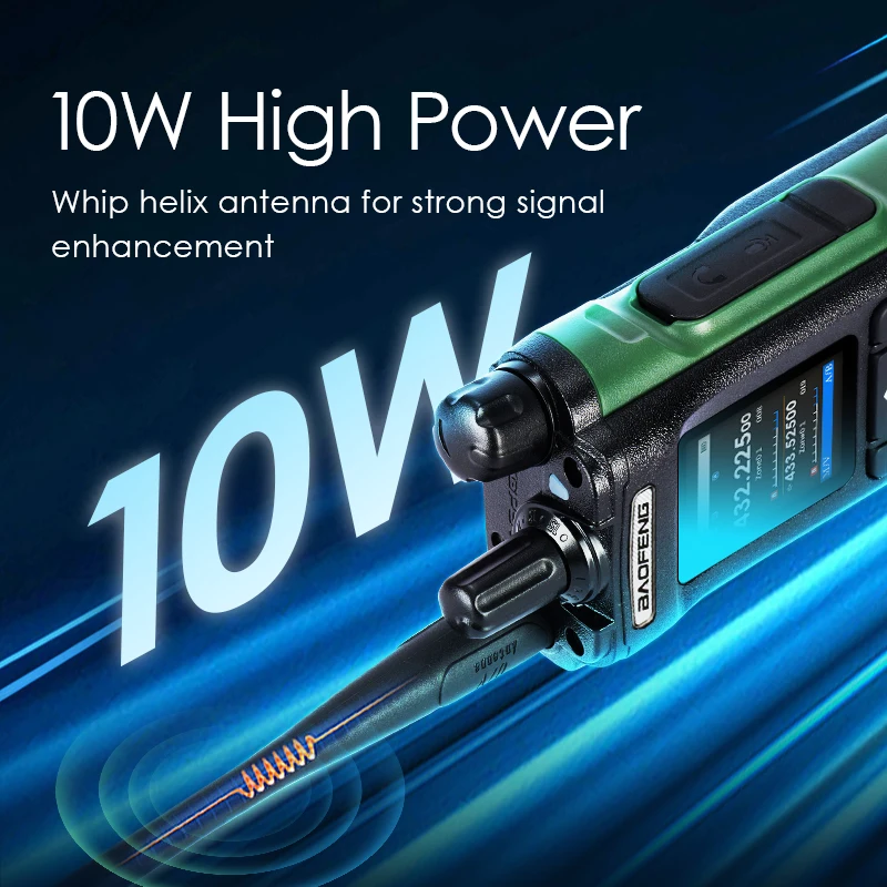 2 قطعة BAOFENG UV-32 نظام تحديد المواقع اسلكية تخاطب 10 واط AM متعدد الموجات بلوتوث البرمجة اللاسلكية نسخة تردد طويلة المدى هام 2 طريقة راديو